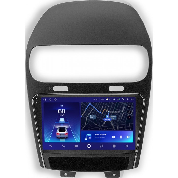 Штатное головное устройство Teyes CC2 PLUS 9 дюймов 4/64 RM-9-1171 для Dodge Journey I 2011-2020 на Android 10 (4G-SIM, DSP, QLed)