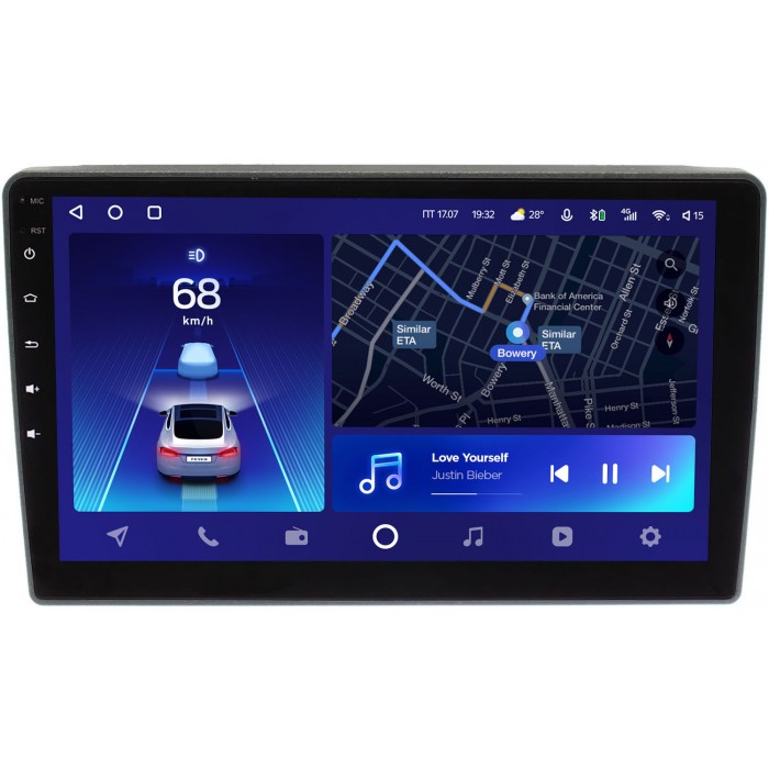 Штатное головное устройство Teyes CC2 PLUS 9 дюймов 6/128 RM-9-1259 для Ford Escape I 2000-2007 на Android 10 (4G-SIM, DSP, QLed)