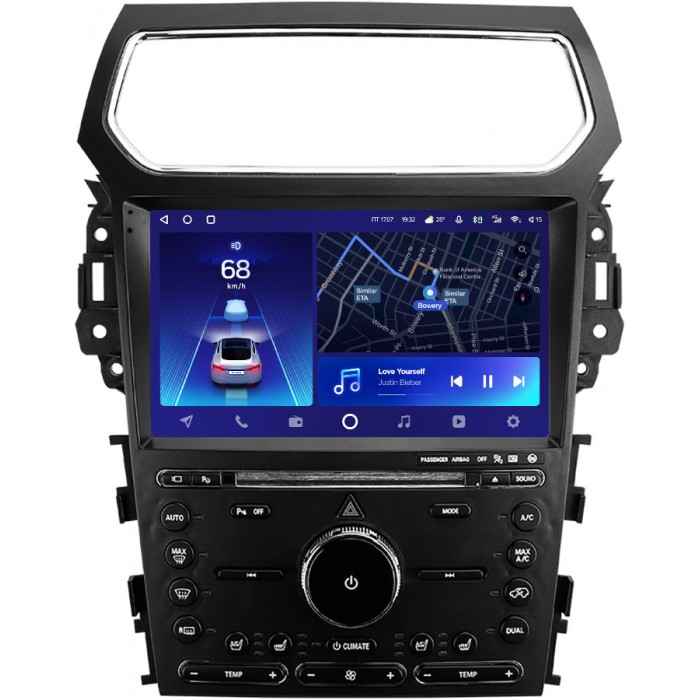 Штатное головное устройство Teyes CC2 PLUS 9 дюймов 4/64 RM-9-1383 для Ford Explorer V 2011-2019 на Android 10 (4G-SIM, DSP, QLed)