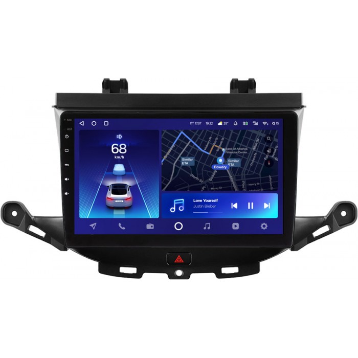 Штатное головное устройство Opel Astra K 2015-2019 Teyes CC2 PLUS 9 дюймов 3/32 RM-9-1674 на Android 10 (4G-SIM, DSP, QLed)