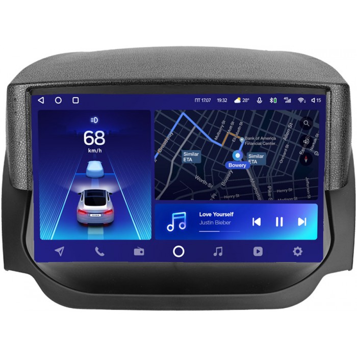Штатное головное устройство Ford Ecosport 2014-2018 Teyes CC2 PLUS 9 дюймов 4/64 RM-9-2791 на Android 10 (4G-SIM, DSP, QLed)