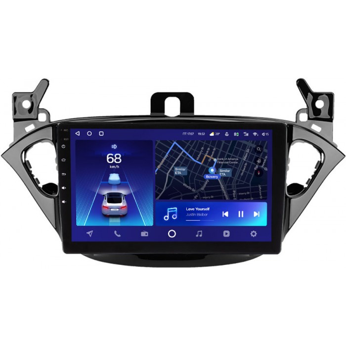 Штатное головное устройство Opel Corsa E (2014-2019) Teyes CC2 PLUS 9 дюймов 3/32 RM-9-3423 на Android 10 (4G-SIM, DSP, QLed)