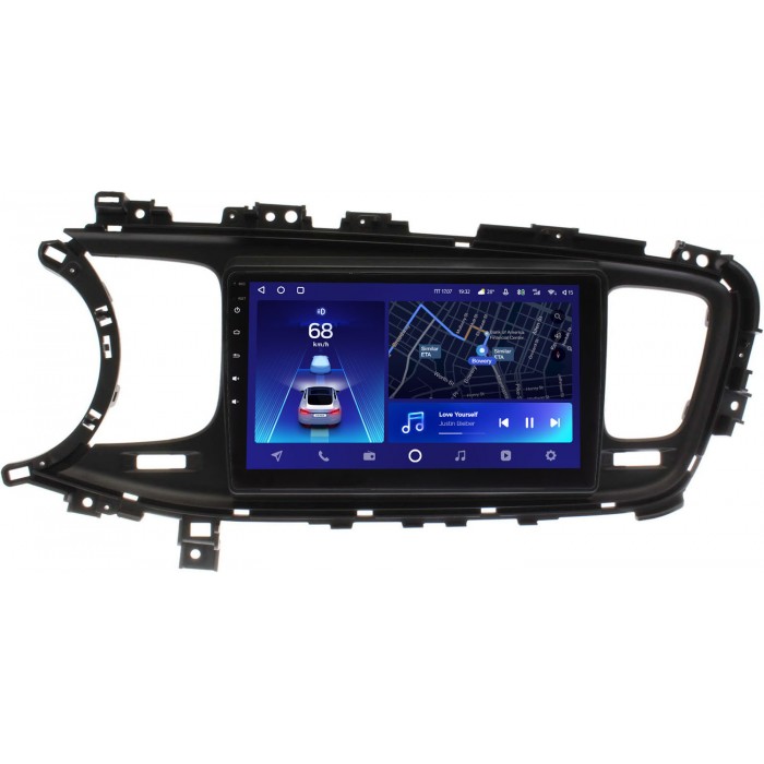 Штатное головное устройство Kia Optima III 2013-2015 Teyes CC2 PLUS 9 дюймов 6/128 RM-9-471 на Android 10 (4G-SIM, DSP, QLed)