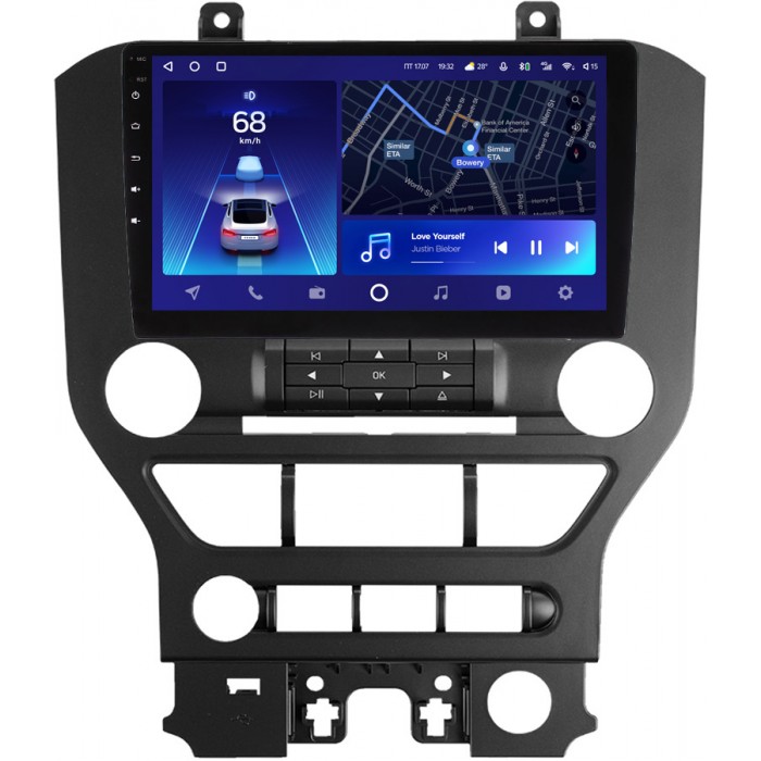 Штатное головное устройство Ford Mustang VI 2014-2022 Teyes CC2 PLUS 9 дюймов 4/64 RM-9-5059 на Android 10 (4G-SIM, DSP, QLed)