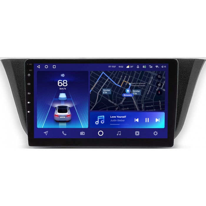 Штатное головное устройство Iveco Daily (2014-2021) Teyes CC2 PLUS 9 дюймов 3/32 RM-9-744 на Android 10 (4G-SIM, DSP, QLed)