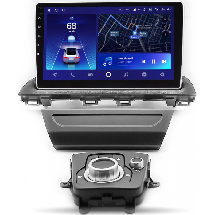 Штатное головное устройство Mazda 3 III 2013-2018 Teyes CC2 PLUS 9 дюймов 4/64 RM-9-781 на Android 10 (4G-SIM, DSP, QLed)
