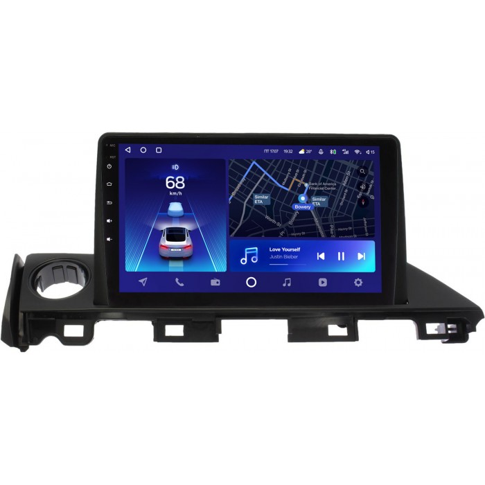 Штатное головное устройство Teyes CC2 PLUS 9 дюймов 6/128 RM-9-AXMZ6E19 для Mazda 6 III 2015-2018 (для авто с монитором) на Android 10 (4G-SIM, DSP, QLed)