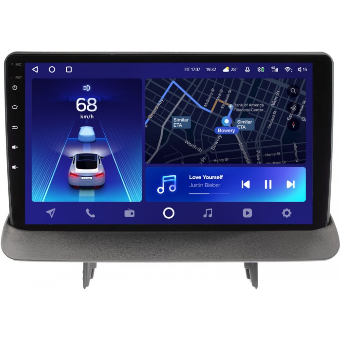 Штатное головное устройство Teyes CC2 PLUS 9 дюймов 6/128 RM-9-1350 для Opel Mokka I 2012-2016 на Android 10 (4G-SIM, DSP, QLed)