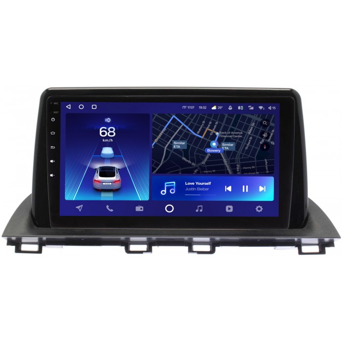 Штатное головное устройство Mazda 3 III 2013-2018 Teyes CC2 PLUS 9 дюймов 4/64 RM-9-MA058N на Android 10 (4G-SIM, DSP, QLed)