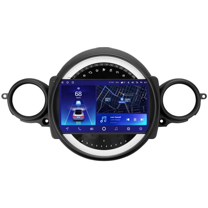 Штатное головное устройство Mini Cooper Clubman, Coupe, Hatch, Roadster (2007-2015) Teyes CC2 PLUS 9 дюймов 6/128 RM-9131 на Android 10 (4G-SIM, DSP, QLed)