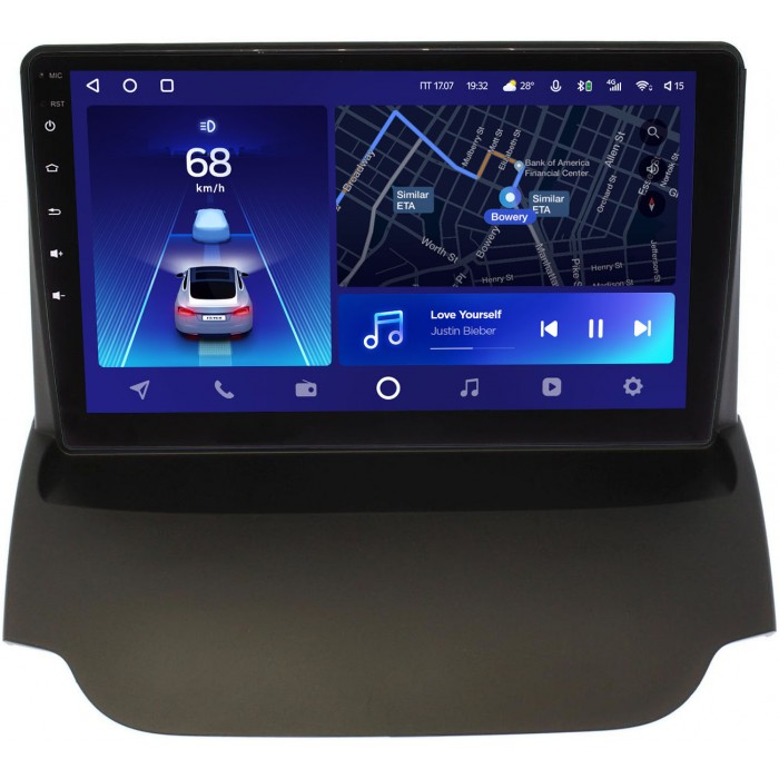 Штатное головное устройство Ford Ecosport 2014-2018 Teyes CC2 PLUS 9 дюймов 3/32 RM-9176 на Android 10 (4G-SIM, DSP, QLed)