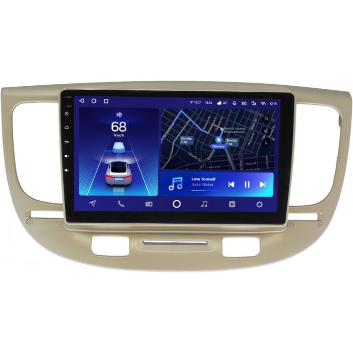 Штатное головное устройство Kia Rio II 2005-2011 Teyes CC2 PLUS 9 дюймов 3/32 RM-9226 на Android 10 (4G-SIM, DSP, QLed)