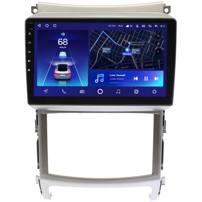 Штатное головное устройство Hyundai ix55 2008-2013 Teyes CC2 PLUS 9 дюймов 4/64 RM-9340 на Android 10 (4G-SIM, DSP, QLed)