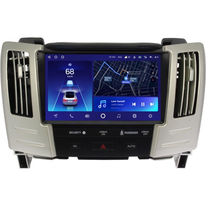 Штатное головное устройство Toyota Harrier II (XU30) 2003-2013 Teyes CC2 PLUS 9 дюймов 3/32 RM-9583 на Android 10 (4G-SIM, DSP, QLed)