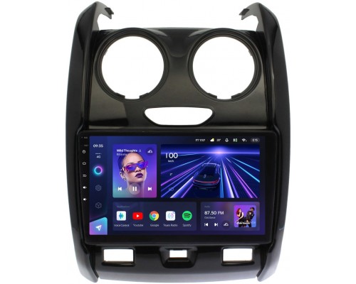 Renault Duster 2015-2021 Teyes CC3 9 дюймов 6/128 RM-9-RE046N на Android 10 (4G-SIM, DSP, QLed)