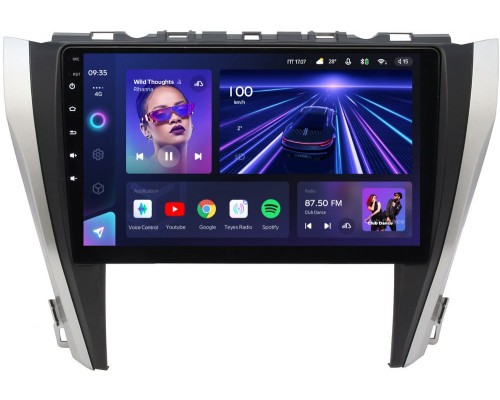 Toyota Camry XV55 (2014-2018) (для авто с камерой, JBL) Teyes CC3 2K 10.36 дюймов 3/32 RM-1027 на Android 10 (4G-SIM, DSP, QLed)