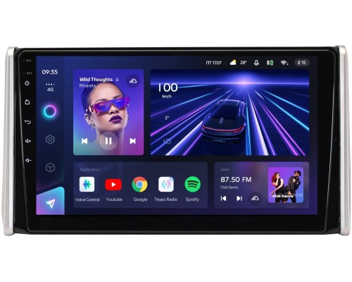 Toyota RAV4 (XA50) 2018-2021 Teyes CC3 10 дюймов 3/32 RM-1097 на Android 10 (4G-SIM, DSP, QLed)