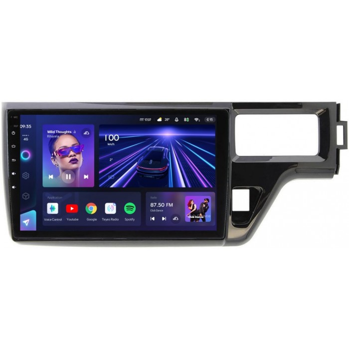 Штатное головное устройство Teyes CC3 10 дюймов 4/64 RM-1099 для Honda Stepwgn V 2015-2021 на Android 10 (4G-SIM, DSP, QLed)