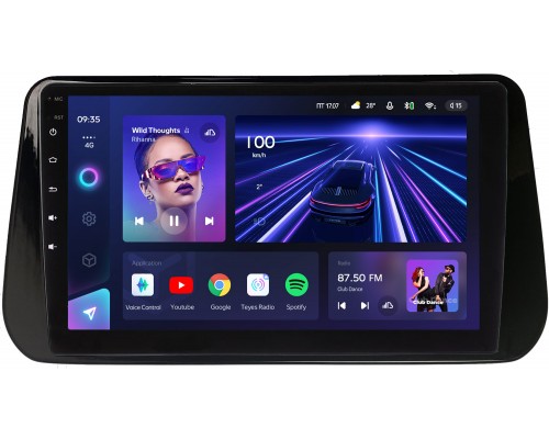 Hyundai Santa Fe IV 2020-2022 Teyes CC3 10 дюймов 3/32 RM-10-1309 на Android 10 (4G-SIM, DSP, QLed)