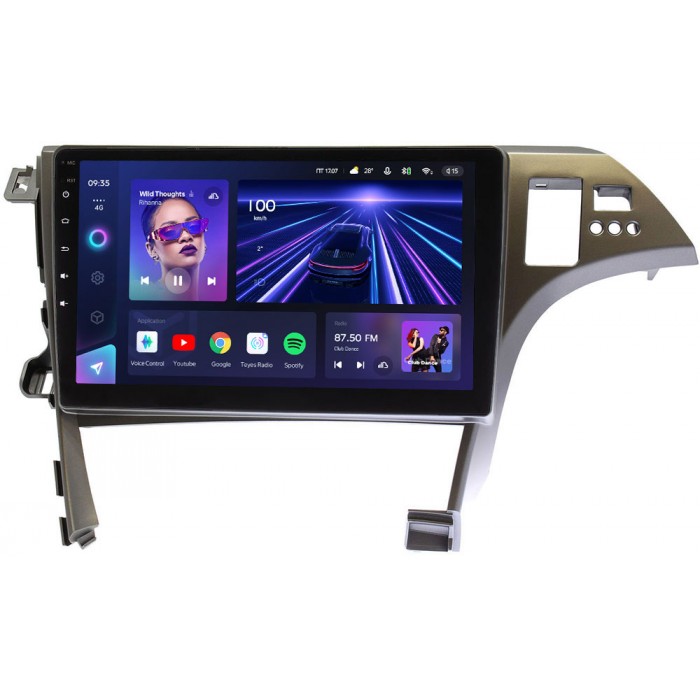 Штатное головное устройство Teyes CC3 10 дюймов 4/64 RM-10-780 для Toyota Prius III (XW30) 2009-2015 (правый руль) на Android 10 (4G-SIM, DSP, QLed)