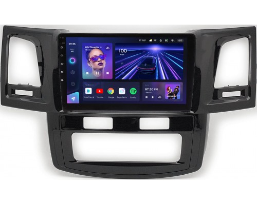 Toyota Hilux VII, Fortuner I 2005-2015 (с климат-контролем) Teyes CC3 2K 9.5 дюймов 3/32 RM-9413 на Android 10 (4G-SIM, DSP, QLed)