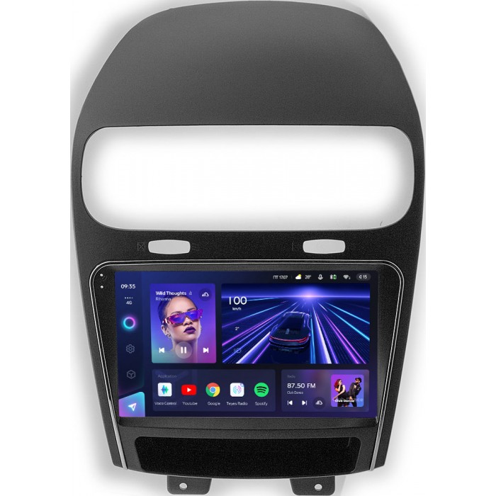 Штатное головное устройство Teyes CC3 9 дюймов 3/32 RM-9-1171 для Fiat Freemont (2011-2016) на Android 10 (4G-SIM, DSP, QLed)