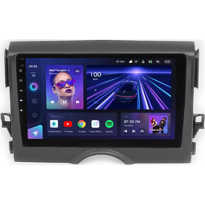 Штатное головное устройство Toyota Mark X, Reiz 2009-2019 Teyes CC3 9 дюймов 3/32 RM-9-168 на Android 10 (4G-SIM, DSP, QLed)