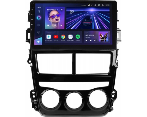 Toyota Yaris III (XP150), Vios III 2013-2022 кондиционер Teyes CC3 2K 9.5 дюймов 3/32 RM-9-4212 на Android 10 (4G-SIM, DSP, QLed)