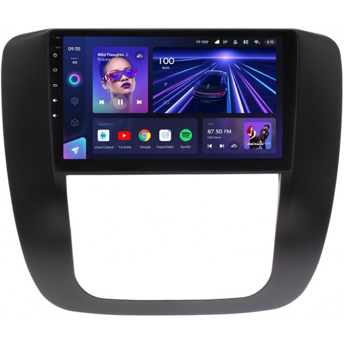 Штатное головное устройство Teyes CC3 9 дюймов 3/32 RM-9-GM002N для Chevrolet Tahoe III, Suburban XI 2006-2014 на Android 10 (4G-SIM, DSP, QLed)