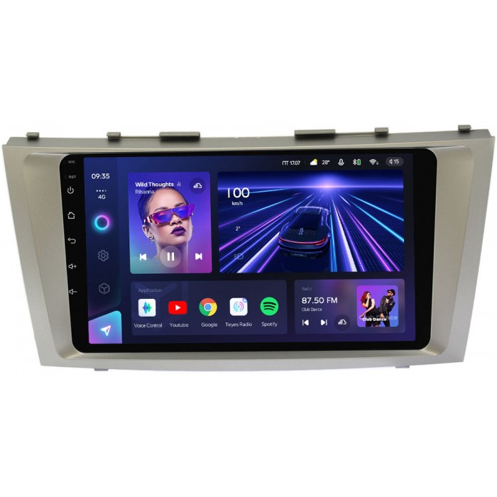 Штатное головное устройство Toyota Camry V40 2006-2011 Teyes CC3 9 дюймов 6/128 RM-9037 на Android 10 (4G-SIM, DSP, QLed)