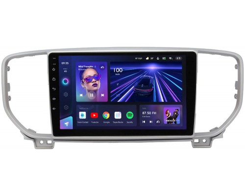 Kia Sportage IV 2018-2021 Teyes CC3 9 дюймов 4/64 RM-9082 на Android 10 (4G-SIM, DSP, QLed) (для авто с камерой)