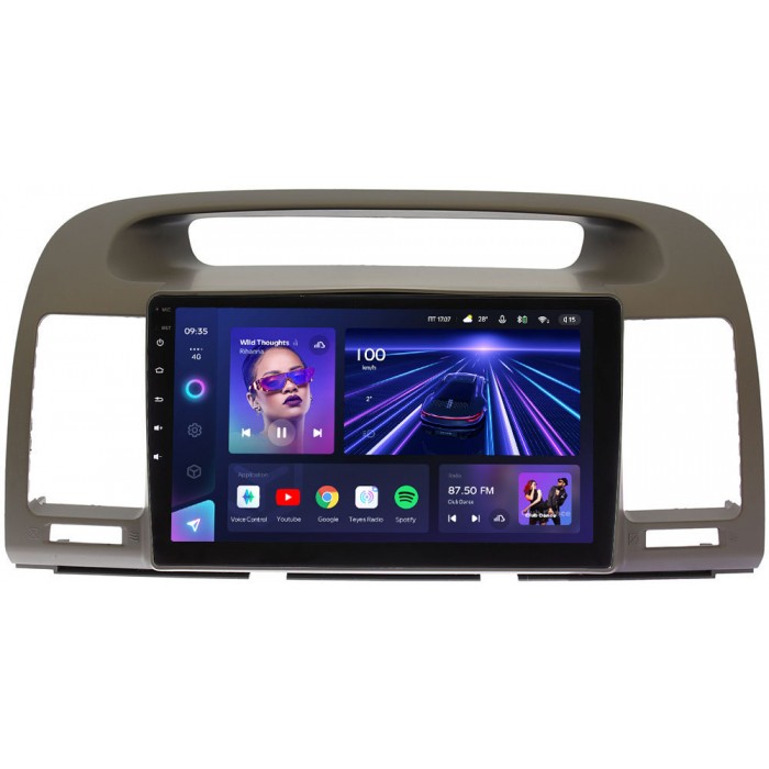 Штатное головное устройство Toyota Camry V30 2001-2006 Teyes CC3 9 дюймов 4/64 RM-9105 на Android 10 (4G-SIM, DSP, QLed)