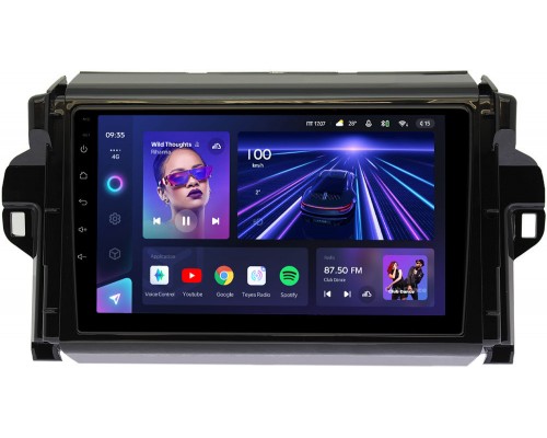 Toyota Fortuner II 2015-2020 Teyes CC3 9 дюймов 3/32 RM-9106 на Android 10 (4G-SIM, DSP, QLed)