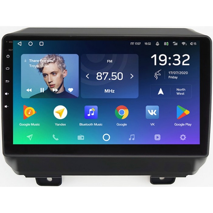 Штатное головное устройство Teyes SPRO PLUS 9 дюймов 4/64 RM-9-327 для Jeep Wrangler IV (JL) 2017-2021 на Android 10 (4G-SIM, DSP, IPS)