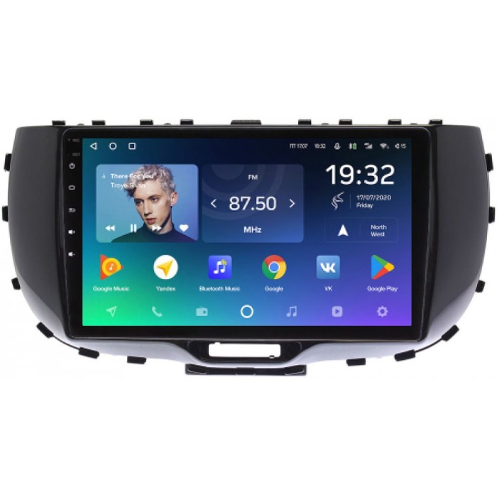 Штатное головное устройство Teyes SPRO PLUS 9 дюймов 3/32 RM-9-338 для Kia Soul III 2019-2021 на Android 10 (4G-SIM, DSP, IPS)