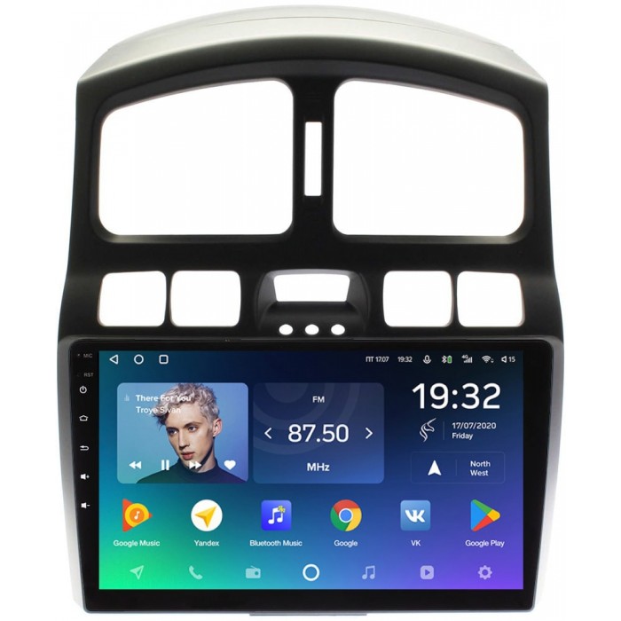 Штатное головное устройство Hyundai Santa Fe 2000-2012 Teyes SPRO PLUS 9 дюймов 3/32 RM-9-HY223N на Android 10 (4G-SIM, DSP, IPS)