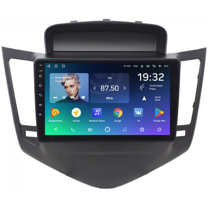 Штатное головное устройство Teyes SPRO PLUS 9 дюймов 3/32 RM-9010 для Chevrolet Cruze I 2009-2012 (черная) на Android 10 (4G-SIM, DSP, IPS)
