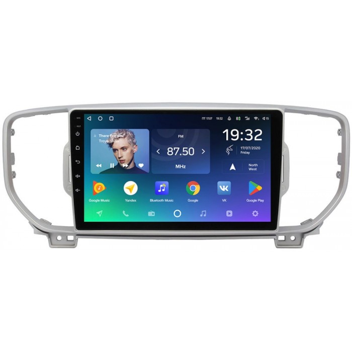 Штатное головное устройство Kia Sportage IV 2016-2018 (для авто без камеры) Teyes SPRO PLUS 9 дюймов 6/128 RM-9044 на Android 10 (4G-SIM, DSP, IPS)