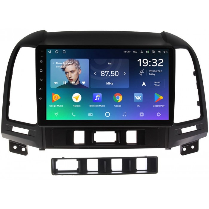 Штатное головное устройство Hyundai Santa Fe II 2005-2010 Teyes SPRO PLUS 9 дюймов 4/64 RM-9052 на Android 10 (4G-SIM, DSP, IPS)