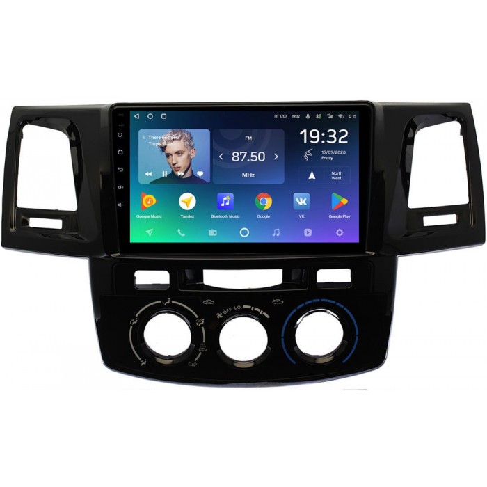 Штатное головное устройство Toyota Hilux VII 2011-2015, Fortuner I 2008-2013 Teyes SPRO PLUS 9 дюймов 6/128 RM-9125 на Android 10 (4G-SIM, DSP, IPS)