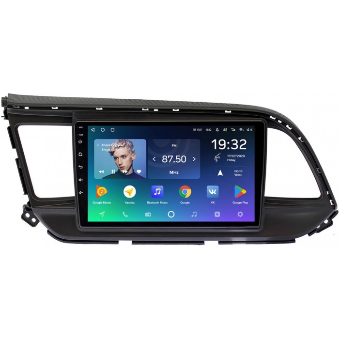 Штатное головное устройство Teyes SPRO PLUS 9 дюймов 4/64 RM-9207 для Hyundai Elantra VI (AD) 2018-2020 на Android 10 (4G-SIM, DSP, IPS)