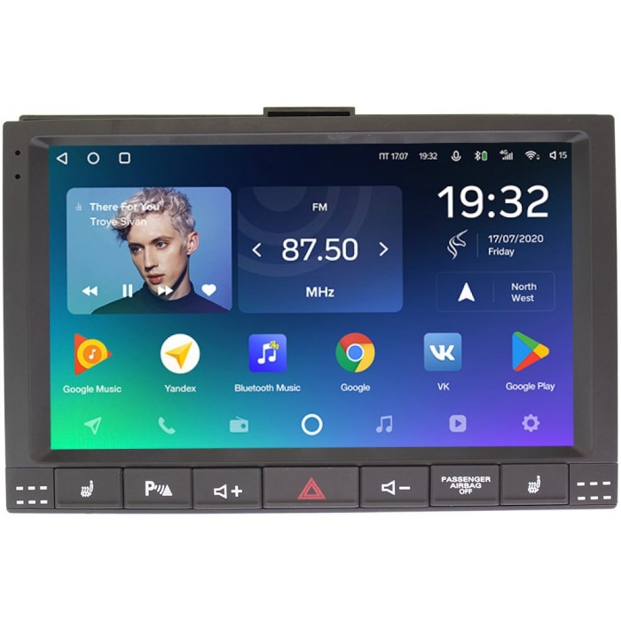 Штатное головное устройство Teyes SPRO PLUS 9 дюймов 4/64 RM-9208 для Volkswagen Touareg 2002-2010 на Android 10 (4G-SIM, DSP, IPS)