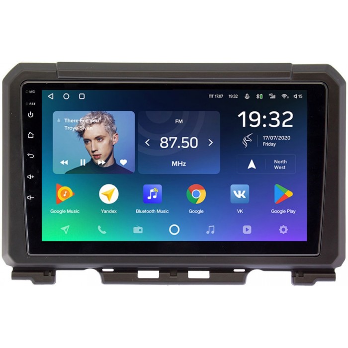 Штатное головное устройство Suzuki Jimny IV 2018-2020 Teyes SPRO PLUS 9 дюймов 6/128 RM-9216 на Android 10 (4G-SIM, DSP, IPS)