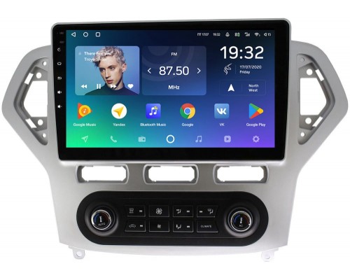 Ford Mondeo IV 2007-2010 (серебро) Teyes SPRO PLUS 10 дюймов 3/32 RM-1016 для авто с Blaupunkt на Android 10 (4G-SIM, DSP, IPS)