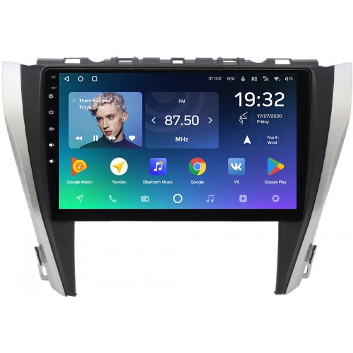Штатное головное устройство Teyes SPRO PLUS 10 дюймов 6/128 RM-1045 для Toyota Camry V55 2014-2018 (для авто без камеры) на Android 10 (4G-SIM, DSP, IPS)