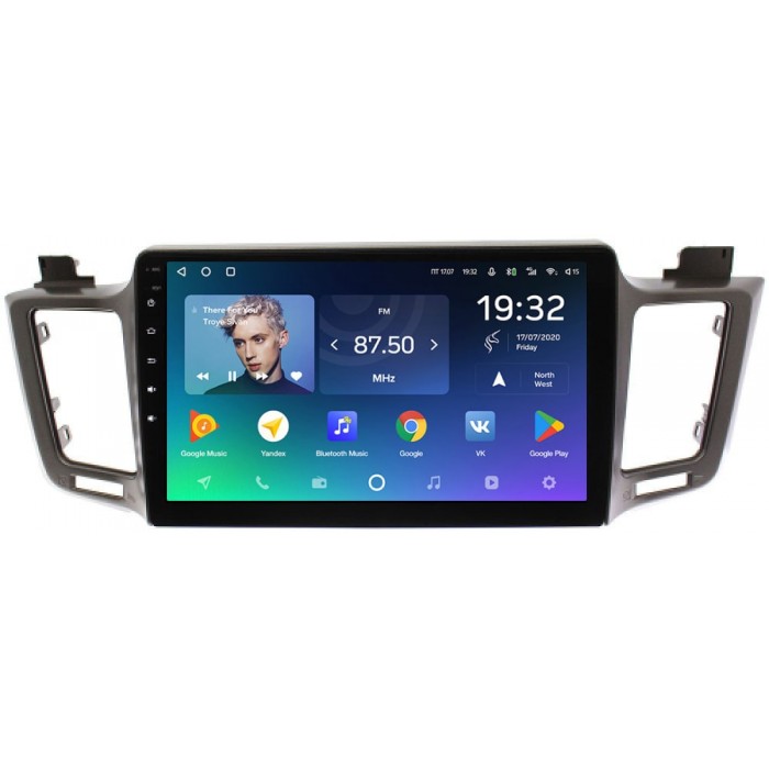 Штатное головное устройство Teyes SPRO PLUS 10 дюймов 3/32 RM-1030 для Toyota RAV4 (CA40) 2013-2019 (для авто c 4 камерами) на Android 10 (4G-SIM, DSP, IPS)