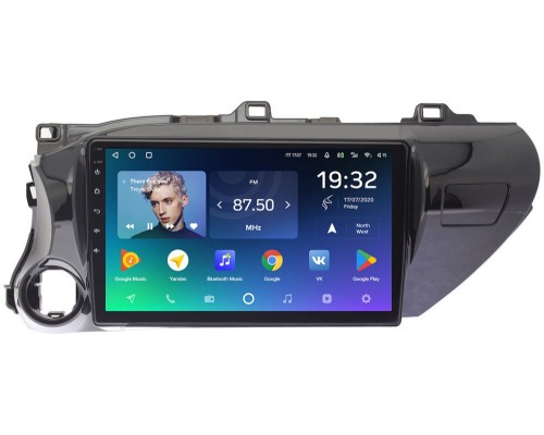 Toyota Hilux VIII 2015-2021 Teyes SPRO PLUS 10 дюймов 6/128 RM-1071 на Android 10 (4G-SIM, DSP, IPS) (для авто без магнитолы)