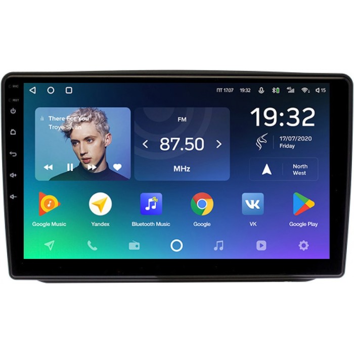 Штатное головное устройство Teyes SPRO PLUS 10 дюймов 6/128 RM-1089 для Skoda Fabia II 2007-2014 на Android 10 (4G-SIM, DSP, IPS)