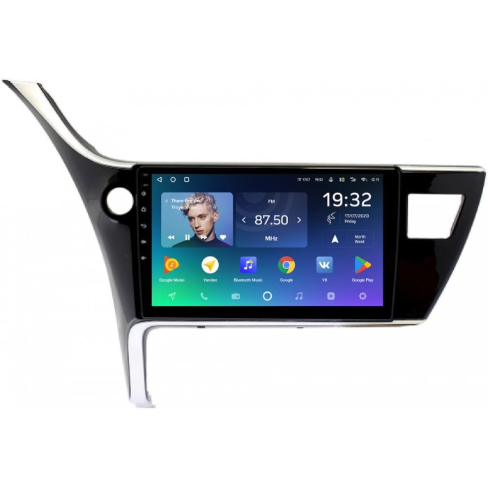 Штатное головное устройство Teyes SPRO PLUS 10 дюймов 6/128 RM-10-1136 для Toyota Corolla XI 2015-2020 для авто с камерой на Android 10 (4G-SIM, DSP, IPS)
