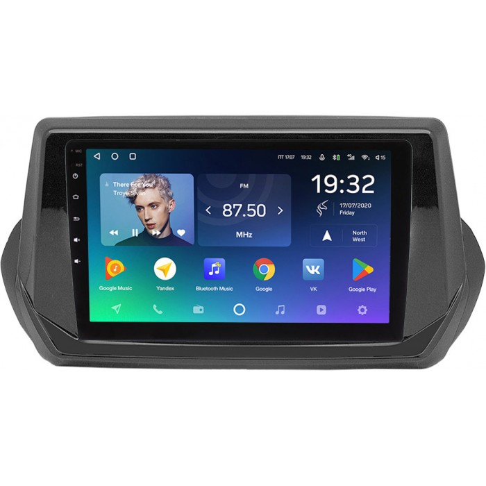 Штатное головное устройство Teyes SPRO PLUS 9 дюймов 3/32 RM-9-1214 для Peugeot 2008 2019-2022 на Android 10 (4G-SIM, DSP, IPS)